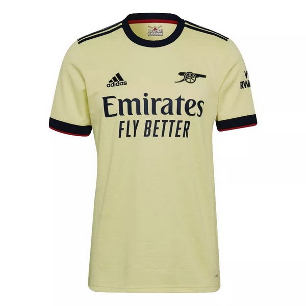 Tailandia Camiseta Arsenal Segunda equipo 2021-22 Amarillo